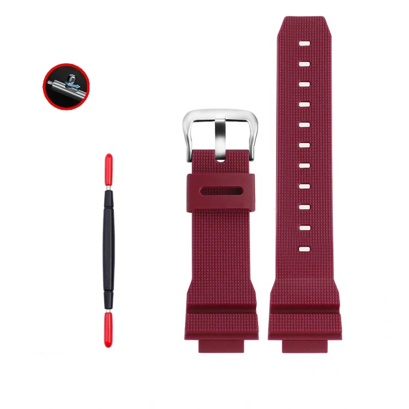High Quality For Casio G-SHOCK Silicone Bracelet GM2100/5600/6900 GA2100 DW5600 Watchband Waterproof Rubber Watch Strap Men 16MM