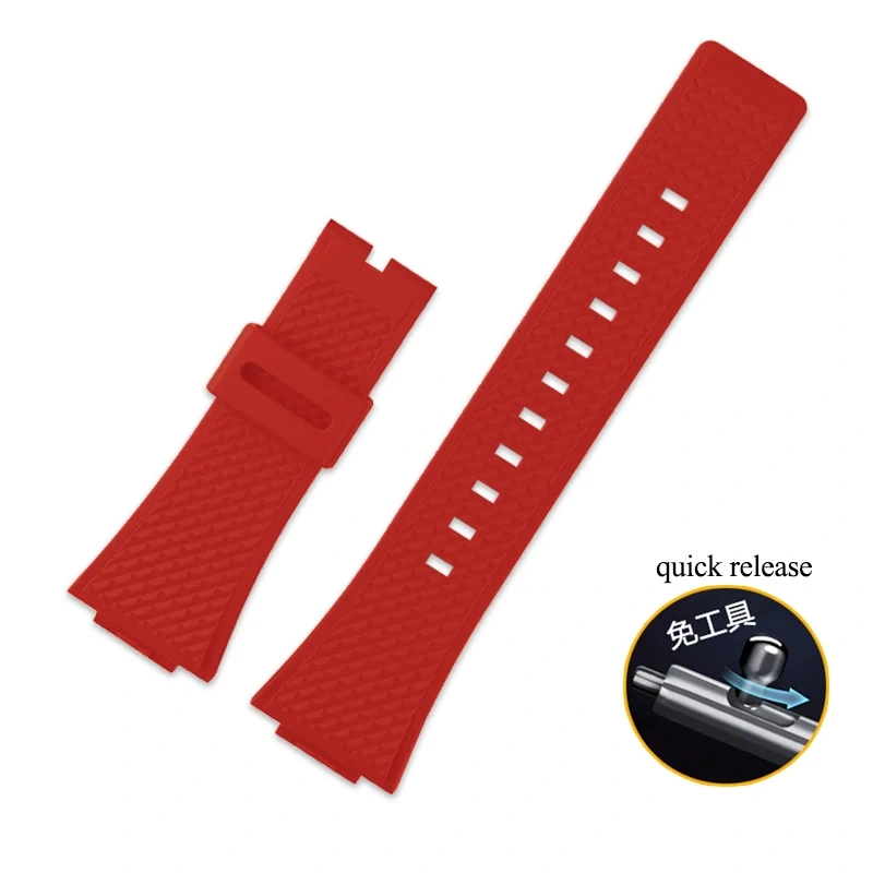 Silicone Watchband 16mm For Casio GM110 GM-110 Watch Strap G-SHOCK GM-110GB Waterproof Soft Resin Rubber Bracelet Men Wristbands
