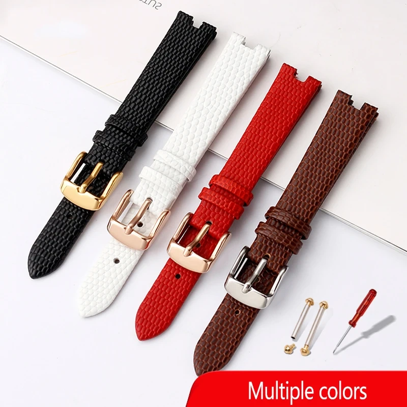 For Gucci YA141.4 YA141505 G-C Watch Strap Women High-quality Waterproof Genuine Leather Watch band Notch 12*5MM 14*5MM Bracelet