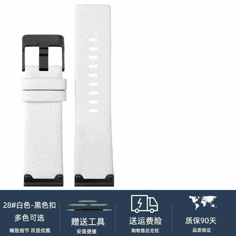 26mm High Quality Genuine Leather Watch Band For Diesel DZ4318 DZ4343 DZ4476 DZ4323 DZ4290 DZ4292 Series Men Vintage Watch strap