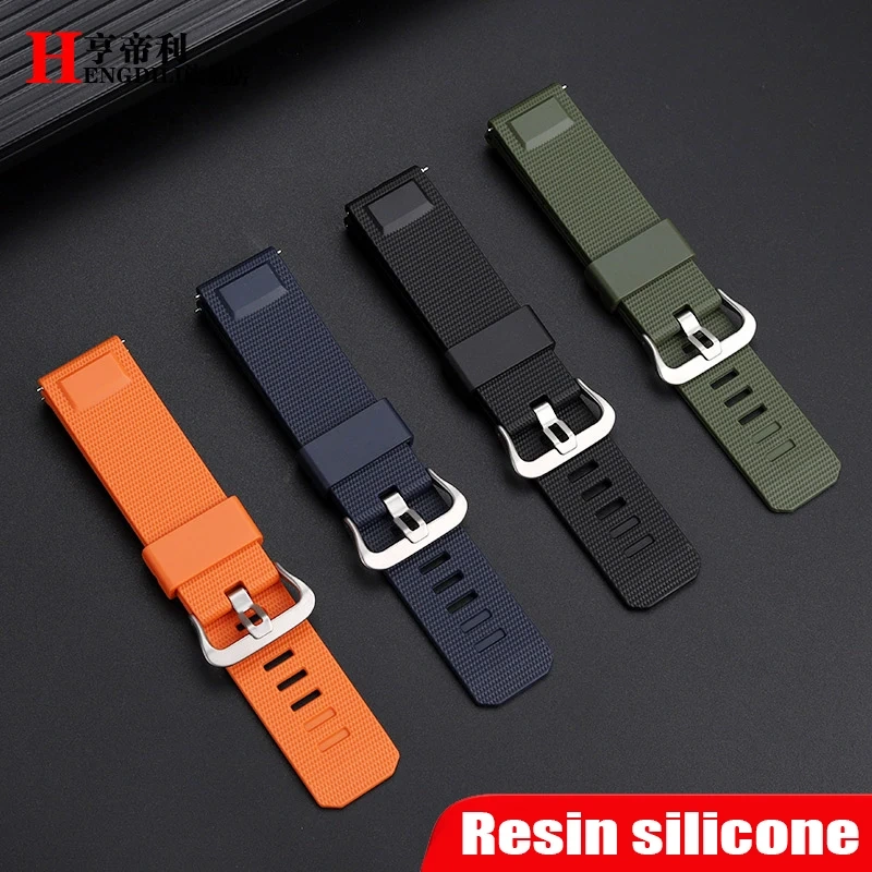 For Casio PRW-60/30/50/70YT PRW-6900Y/6800 PRW-3400 Luminox Citizen Sport Resin Silicone Watchband Quick Release WatchStrap 23MM