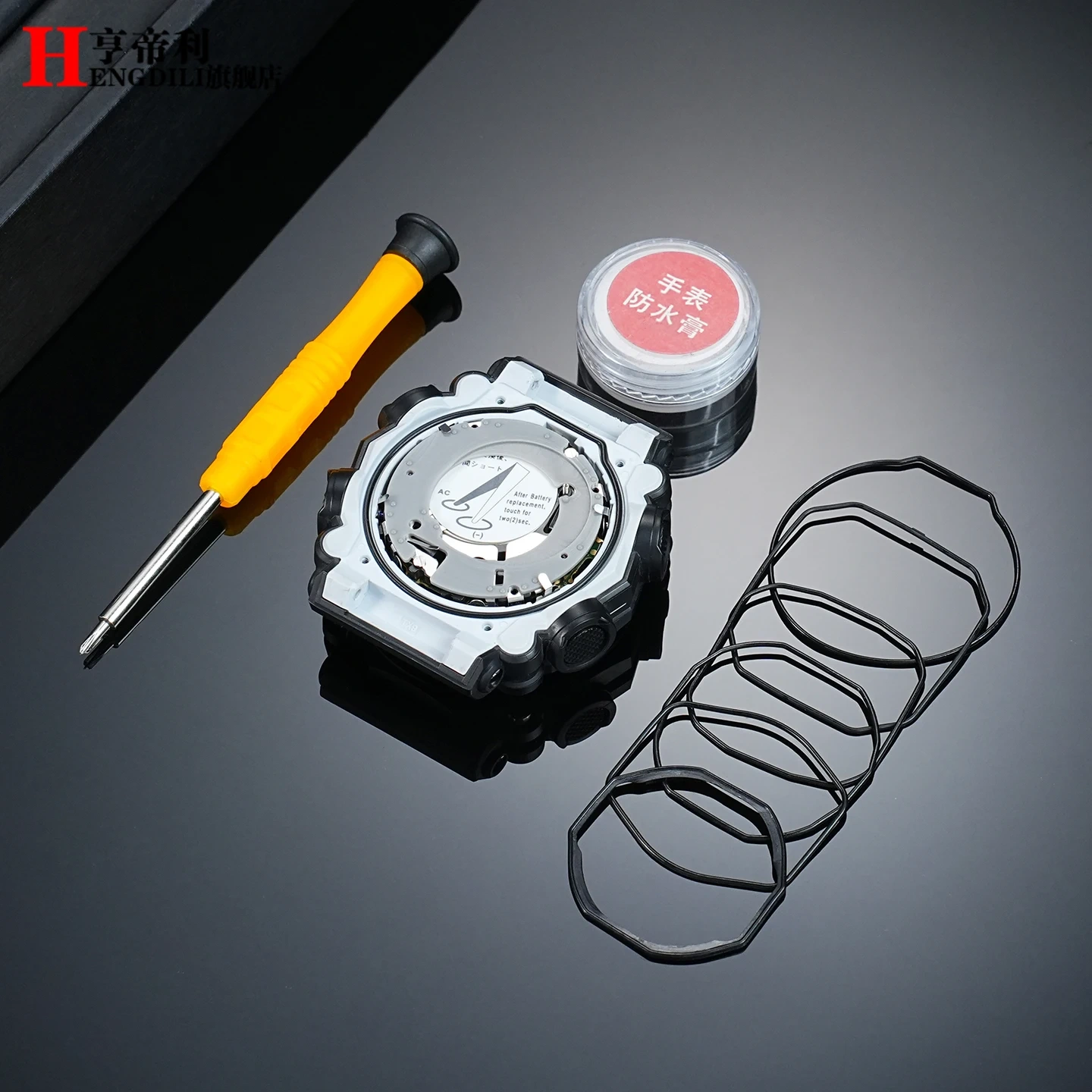 Watch Case Back Gasket For Casio BA-110 GA900 DW5600 EFR-303 etc cover waterproof gasket irregularly shaped sealing rubber ring