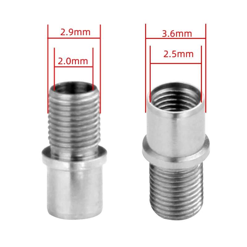 For Omega Seamaster 231.10.42.21.03 Stainless Steel Screw-Down Crown Tube for 150m Water Waterproof Resistance Watch Repair Part