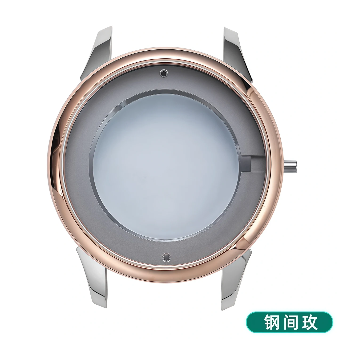 For Tissot Le Locle T41 T006 Watch Case Sapphire Crystal Replacement Case Fit ETA 2824-2 Movement Stainless Steel Back Cover