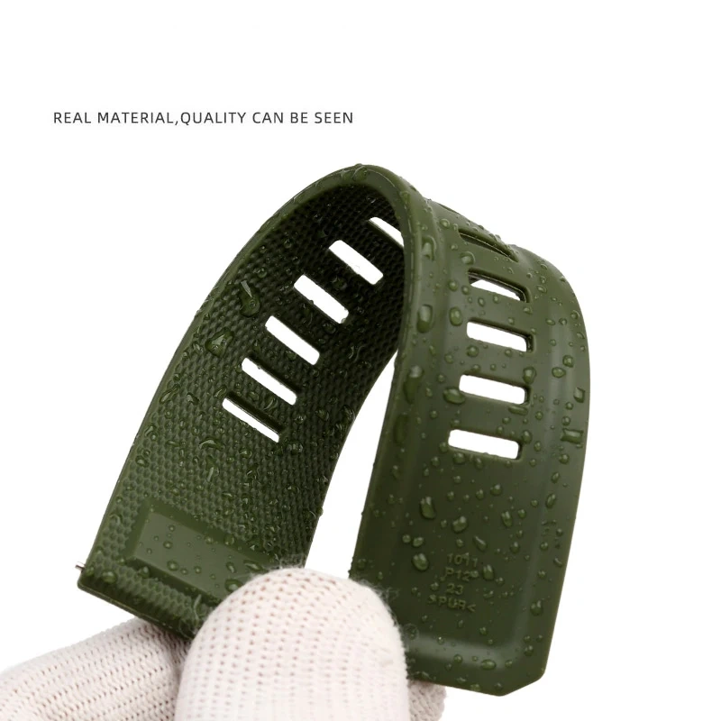 For Casio PRW-60/30/50/70YT PRW-6900Y/6800 PRW-3400 Luminox Citizen Sport Resin Silicone Watchband Quick Release WatchStrap 23MM