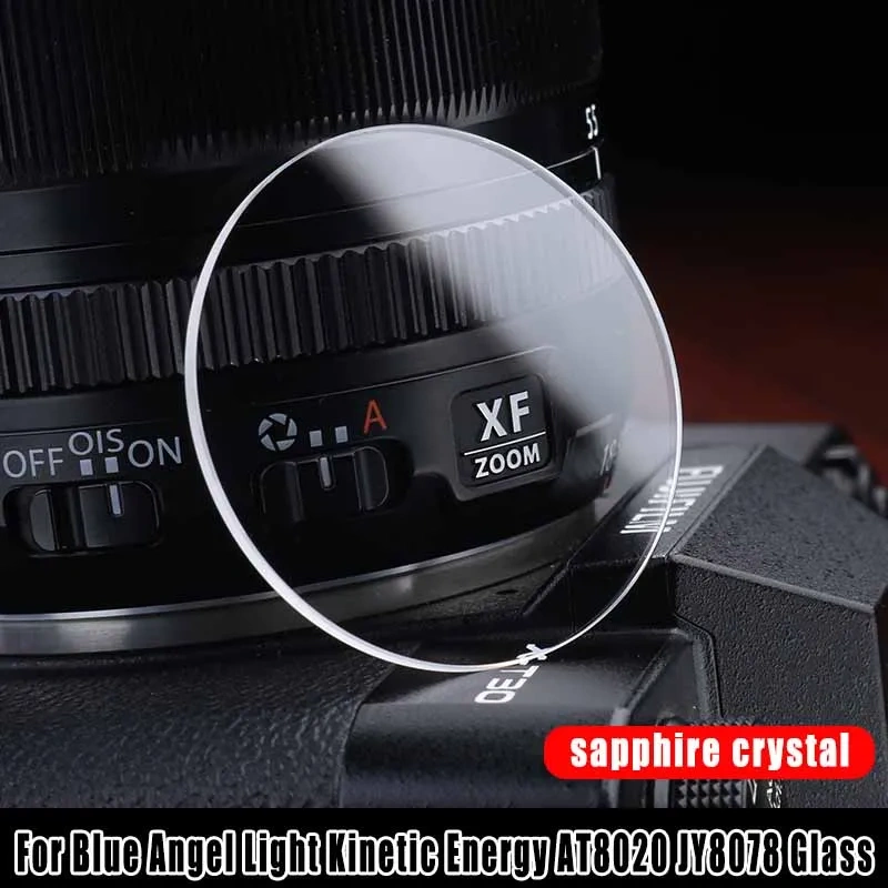 Watch Mirror Glass For Citizen Sky Eagle Blue Angel Light Kinetic Energy AT8020 JY8078 JY8056 Watch Sapphire Crystal Watch Mask
