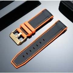 black orange-gold