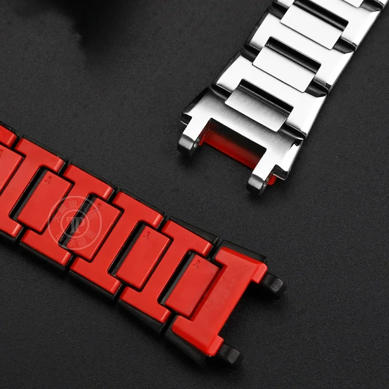 For Casio MTG-B1000 Metal Watch Strap Heart of Steel GSHOCK MTG-B2000 316L modified Stainless Steel Bracelet and Tool Watchband