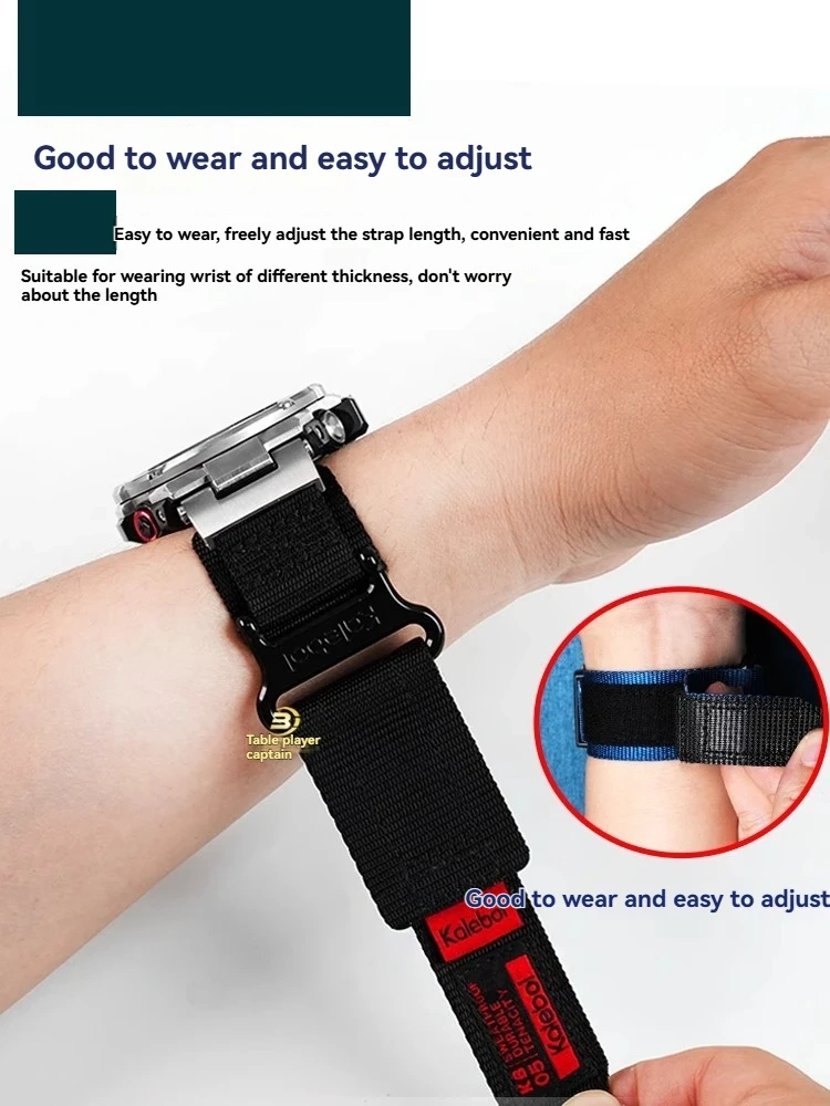 For Casio G-SHOCK Sports canvas strap for GA-900 GA900 Modified Watchband Waterproof Sports nylon GA 900 DW-6900 Watch Chain