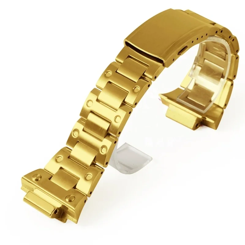 G-Refit GX-56BB Watch Band+Case 316L Stainless Steel Silver Black Gold Rainbow+Tools For Casio GWX-56BB Series Metal Bezel Strap