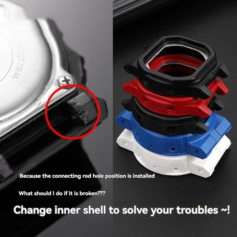 Inner Case Bezel for Casio Watch GA-110 GA-120 GA-140 GA-150 DW-5600 GW-M5610 GA-2100 Series Movement Replace Case Accessories