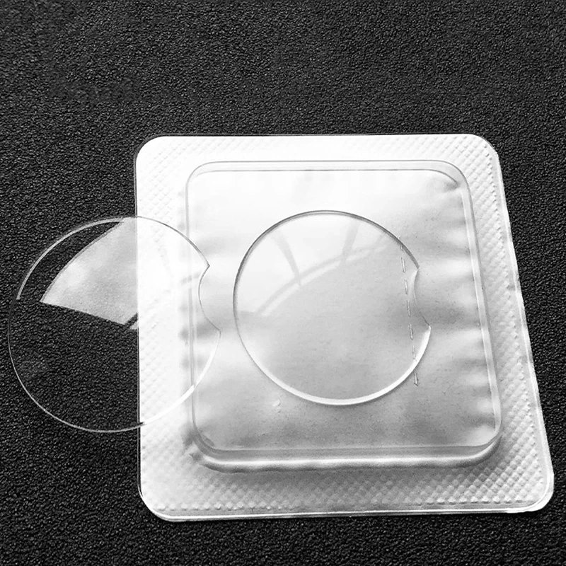 Mineral watch lens for Ballon Bleu de Cartier 28 33 36mm dial double dome watch crystal mirror transparent Replacement loading