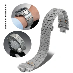 Titanium watch band