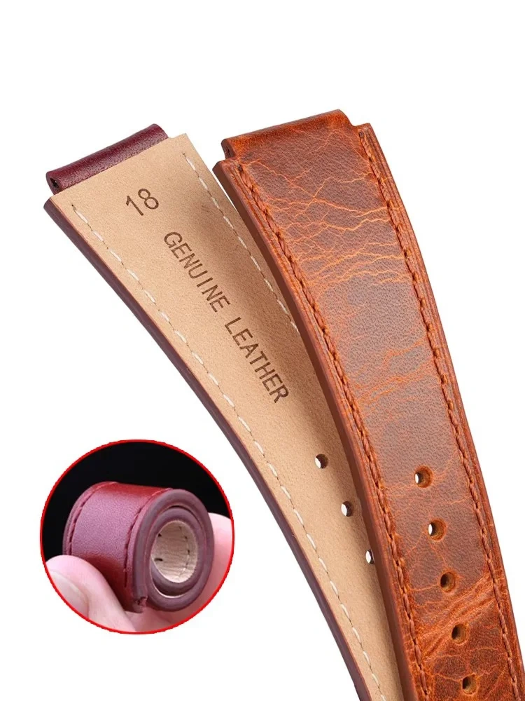New Retro Cowhide Watchband For Casio W800H SGW400 F91W F84 F105/108/A158/168 AE1200/1300 Vintage Watch Bracelet Calfskin Strap
