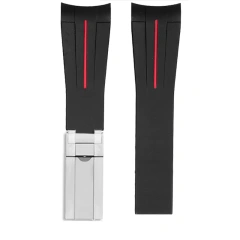 Black red-silver