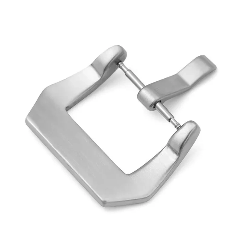 Replacement Universal Stainless Steel Buckle Embossed Wear-Resistant for Silicone Leather Watch Band Personalized Accessory