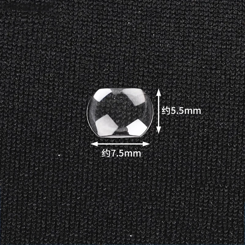 1pcs Sapphire Swiss date window watch lens for Rolex Tudor Magnifying glass Square 7*5.5mm 5.8*4.5mm round 4mm calendar crystal