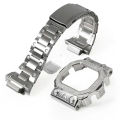 B-silver-case strap
