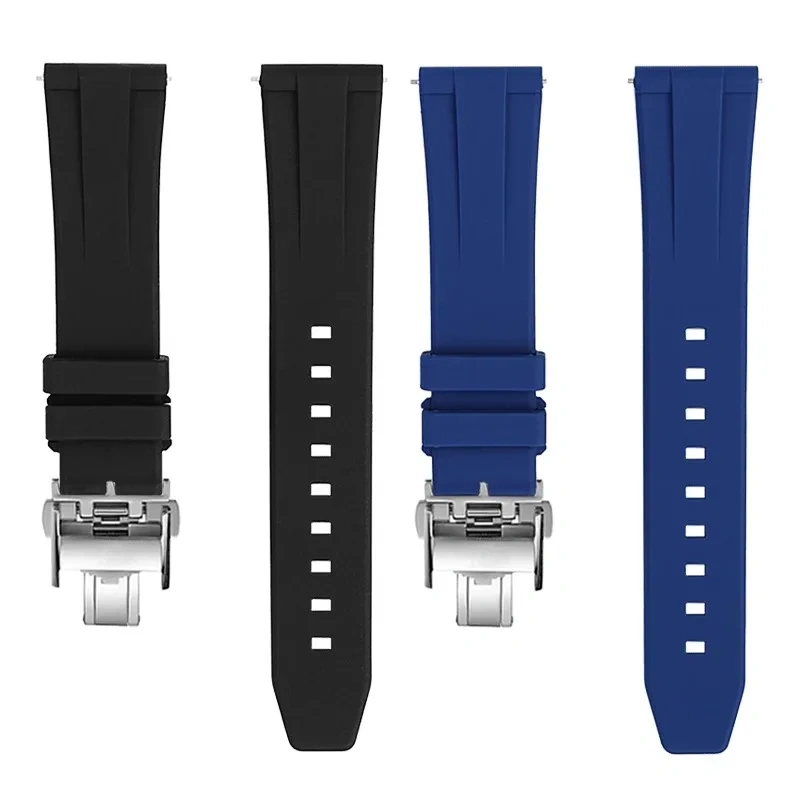 19/20/21/22mm Quick release Rubber Watchband for Longines Conquest HydroConquest L3.781 642 742 782 Sports Diving Silicone Strap