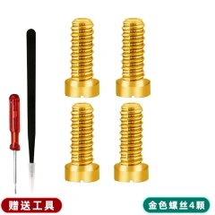 B 4pcs gold