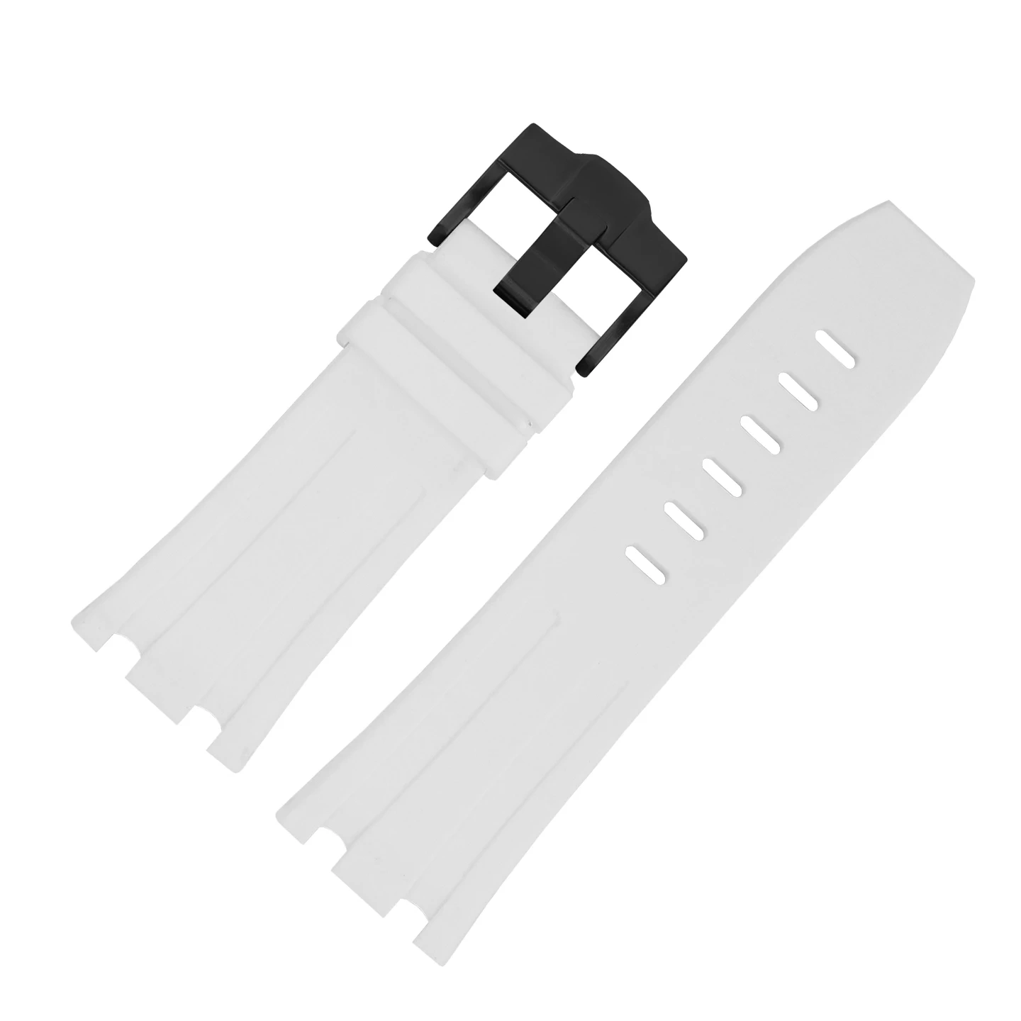 For AP Audemars Piguet Royal Oak Offshore Watch Band, Silicone Rubber Strap 42mm Dial 15703 15710 26470 0607 Series Pin buckle