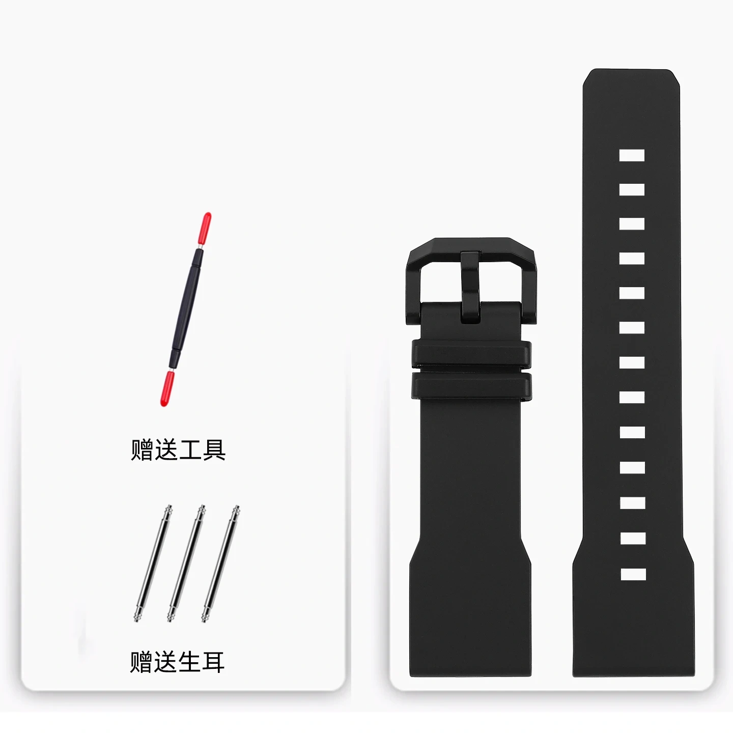 24mm Rubber Strap For Casio G-SHOCK Sports Dopamine Series GA2000 GA2200 GA-2000 GA2300 GA-2200 GA-2300 Silicone WatchBand