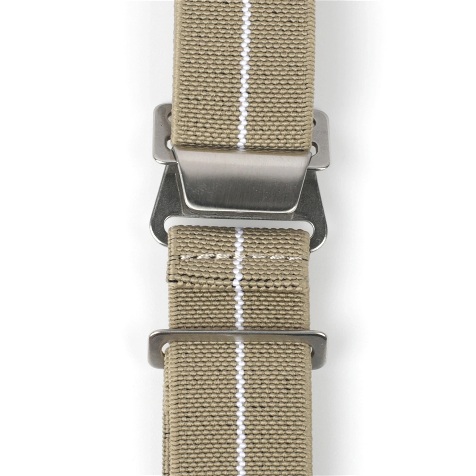 Premium French Troops Parachute Bag Elastic Watch Strap 18mm 20mm 22mm Nylon Watch Bands Universal Smart Watch Fabric Wristband
