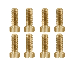 8 gold screws