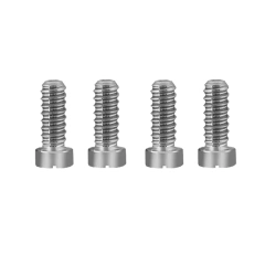 4 silver screws