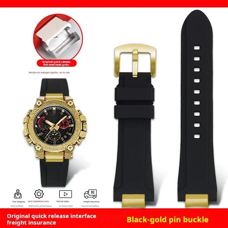 Mod Kit MTG-B3000 Resin Silicone watch strap For Casio G-shock MTG-B3000B modified quick detachable waterproof rubber watch band