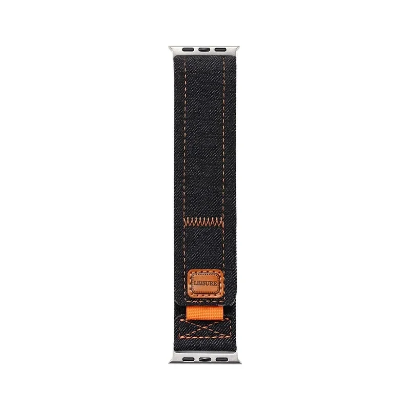 Cowboy Canvas Nylon Strap for Apple Watch 11 10 42mm 46mm 41mm 45mm Ultra 3 2 49mm Series 44mm 40mm Watchband iWatch 9 8 7 6 SE