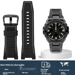 Nylon black white bk