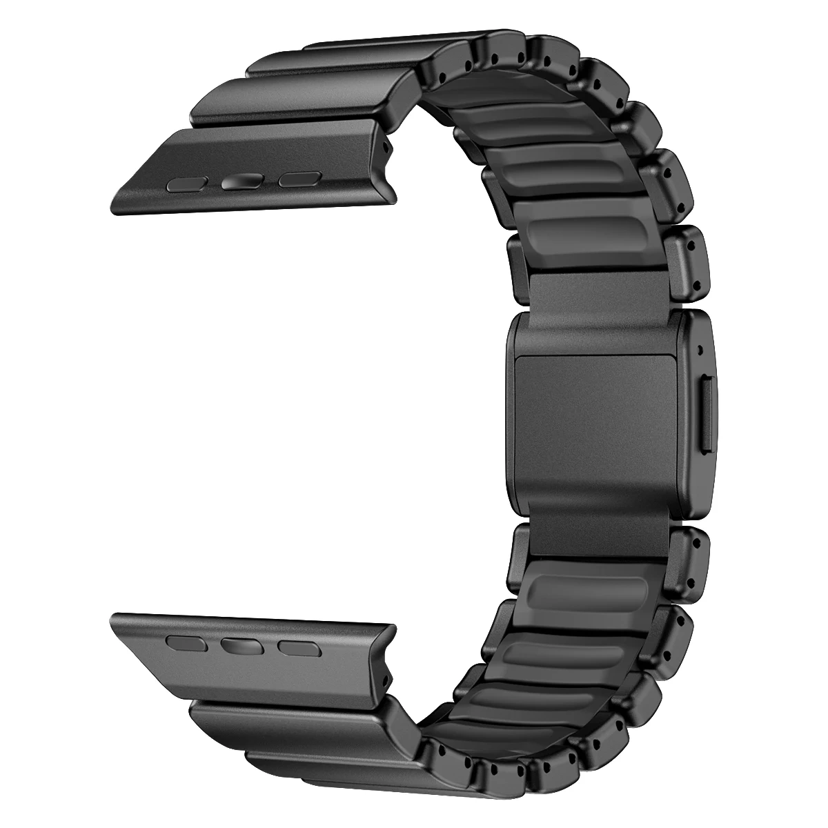 Titanium+Silicone Strap For Apple Watch Ultra 3/2/1 49mm S11 46mm Luxury Magnetic Band For Series 10 9 8 7 SE3 44/45mm Bracelet