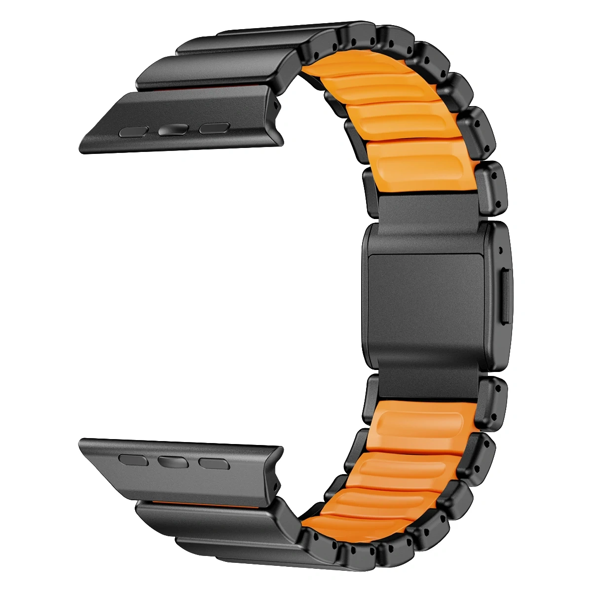 Titanium+Silicone Strap For Apple Watch Ultra 3/2/1 49mm S11 46mm Luxury Magnetic Band For Series 10 9 8 7 SE3 44/45mm Bracelet