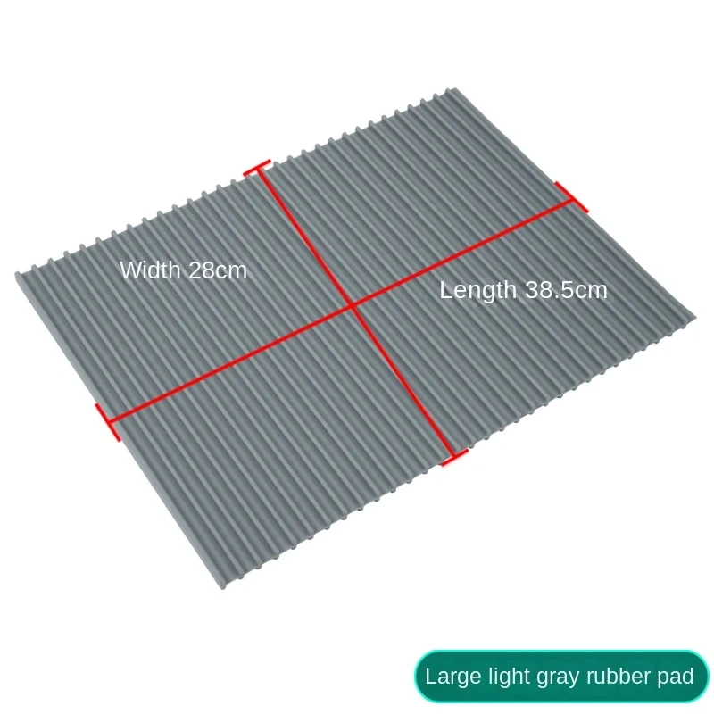 Silicone Anti-Slip Bench Mat for Watch Block Repairing Maintenance Cushion Watch repair tool tray grey brown pad for Watchmakers