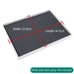 White-dark grey
