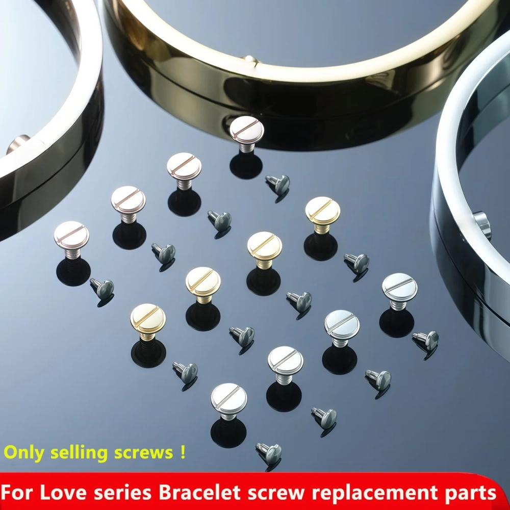 Bracelet screw replacement parts For Cartier Jewelry LOVE series bracelet Screw，bracelet 4mm small screwdriver Bolt driver tool