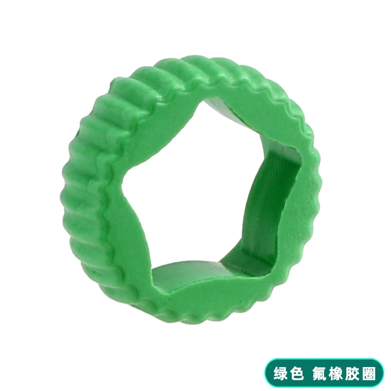 Colorful Fluorine FKM Rubber Ring Watchband Crow For RM Richard Mille Strap RM011 rm030 055 rm059 Five Pointed Star Accessories