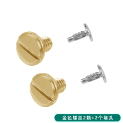 Gold Screw-2pcs