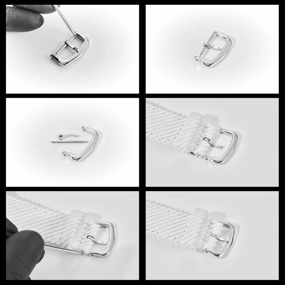 316L Stainless Steel 12mm 14mm 16mm 18mm Watch Buckle For Cartier Watch Replacement Clasp Gold Silver Rose