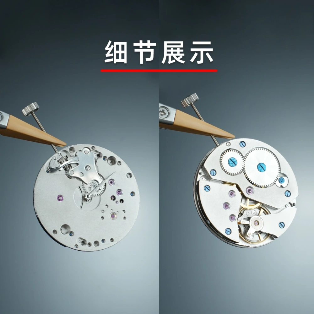 for Seagull ST3620 6497 Watch Movement Hand-Winding Sports Watch Repair 17 Jewelry Sports Date And 6:00 PM Mechanical Movement