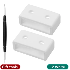 2pcs white