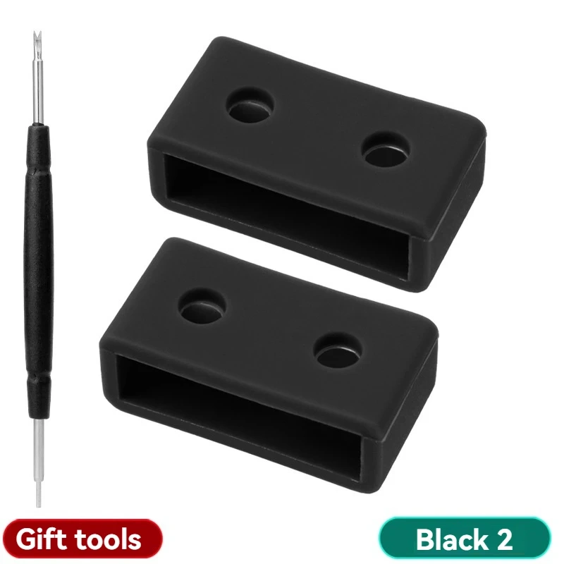 For CASIO Watch Buckle Watch Strap Buckle G-shock Silicone Accessory Replacement Activity Circle Ring Wristband Ring with Tools