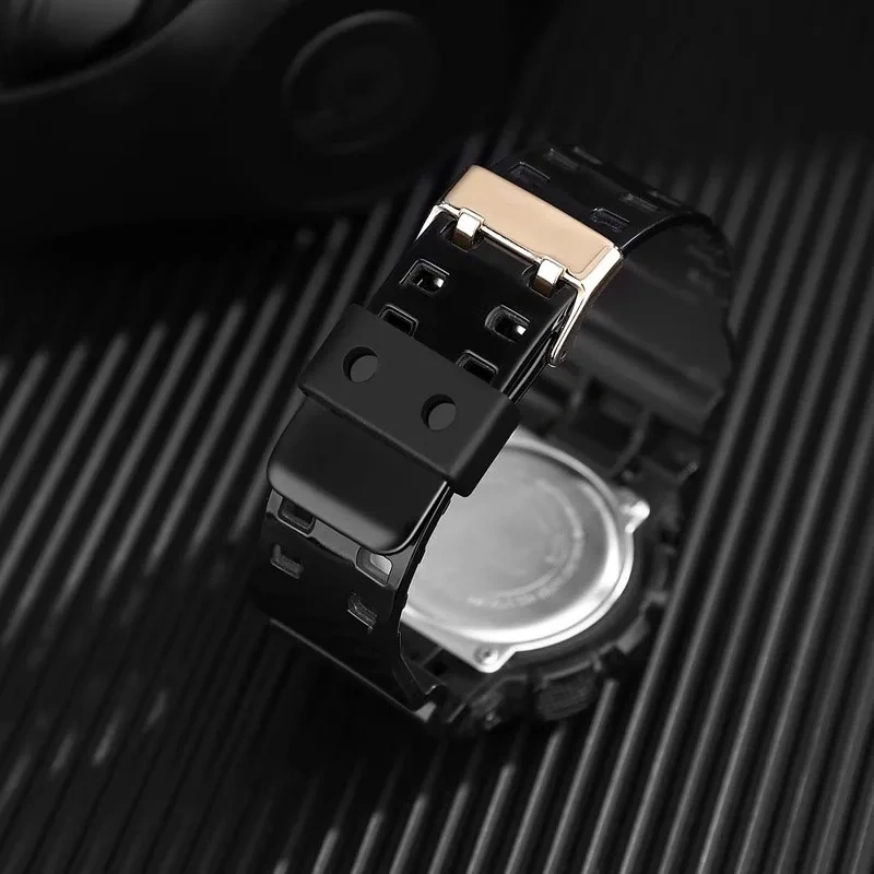 For CASIO Watch Buckle Watch Strap Buckle G-shock Silicone Accessory Replacement Activity Circle Ring Wristband Ring with Tools