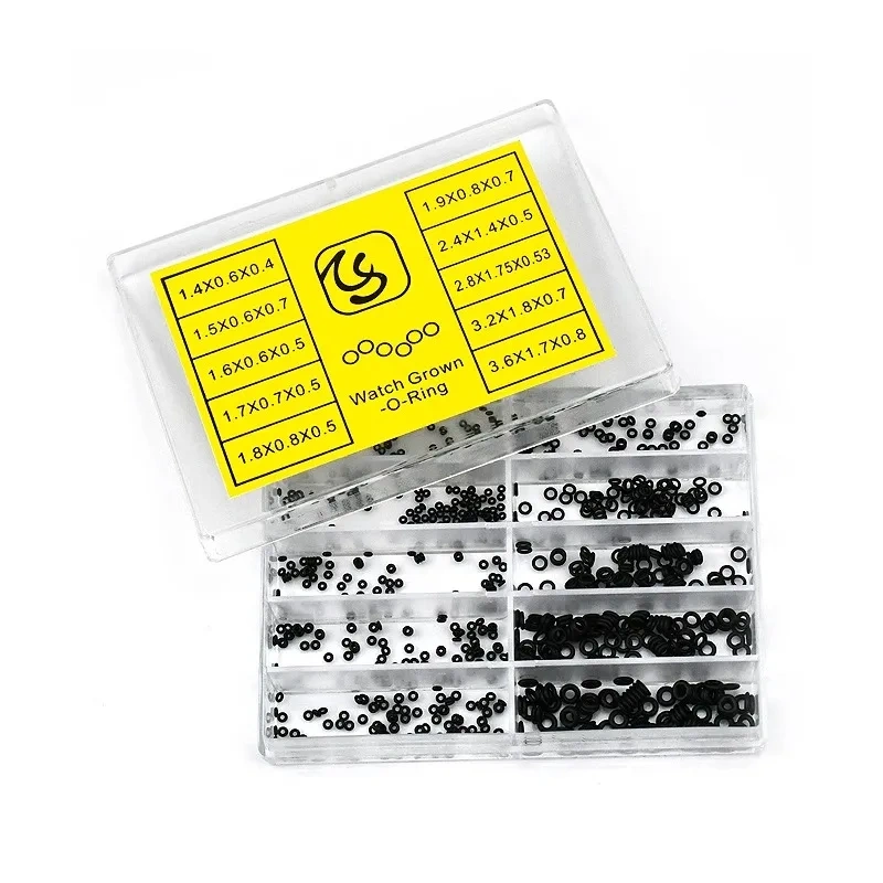 1Pc/Box Mini Rubber O-Ring For Watch Crown Waterproof Seal Gasket Watch Repair Replacement Parts
