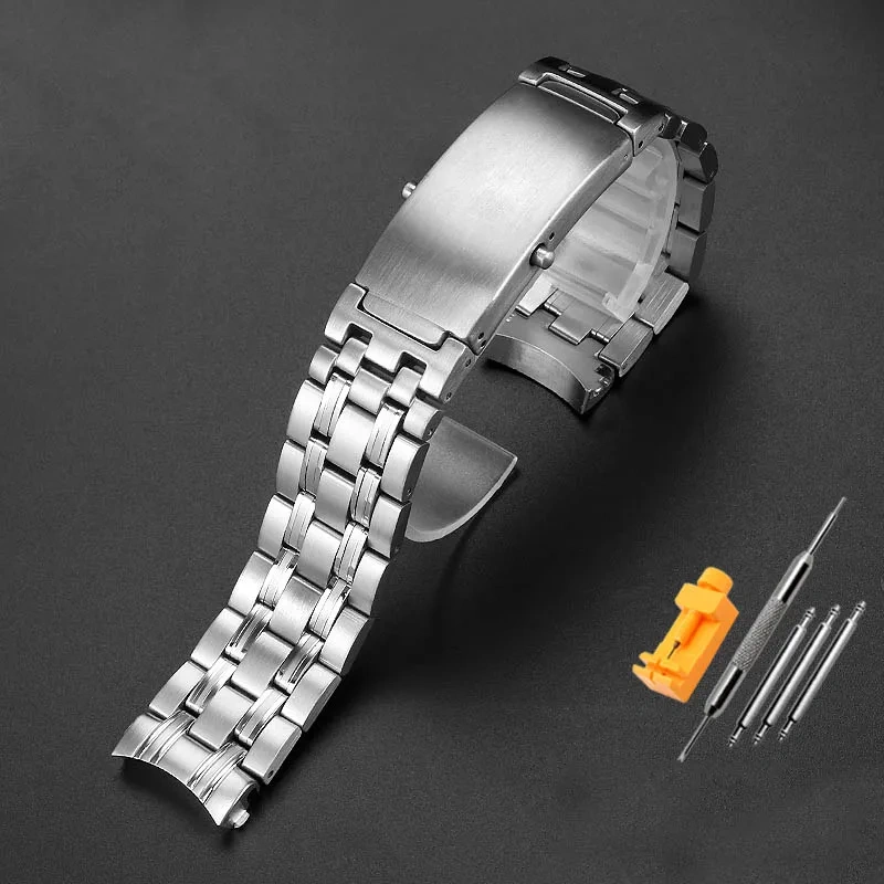 18mm 20mm 22mm Stainless Steel Strap for Omega Seamaster 300 New Speedmaster Planet Ocean Series Watchband Men Bracelet