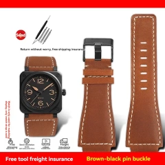 brown black buckle