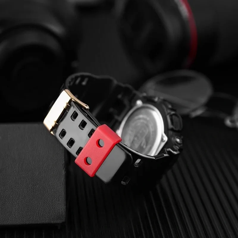 For CASIO Watch Buckle Watch Strap Buckle G-shock Silicone Accessory Replacement Activity Circle Ring Wristband Ring with Tools