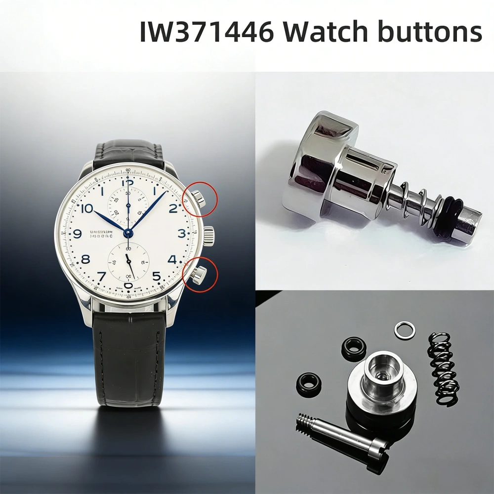 IW371446 Push buttons for IWC Portugal Chronograph Case Push key IW3714/3716 IW371480 watch-watch button Movement Accessories
