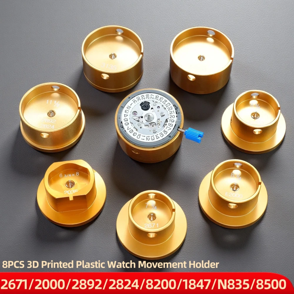 Multi-model Watch Movement Holding Base NH35 Repair Holder for 7750 3135 2892 2824 2035 2671 E2000 Watch Hands Installation Tool